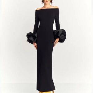 Solace London off shoulder dress